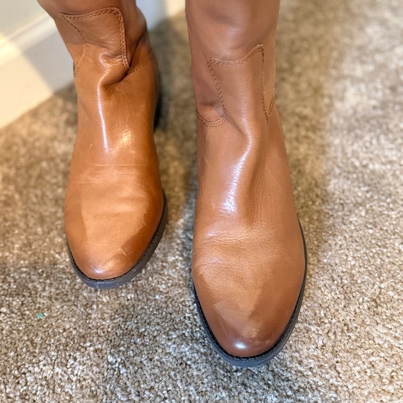 Sam Edelman Light Brown Leather Boots - Picture 2 of 10